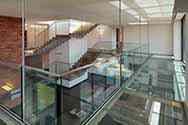frameless glass balustrade on mezzanine