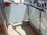 stainless steel handrail and posts