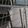 stainless steel rod balustrade on stairs