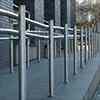 stainless steel balustrade with double handrail for handicap