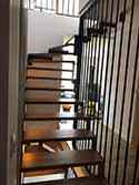winder stairs from painted steel