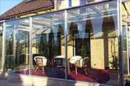 terrace glass conservatory
