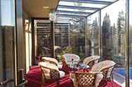terrace glass conservatory
